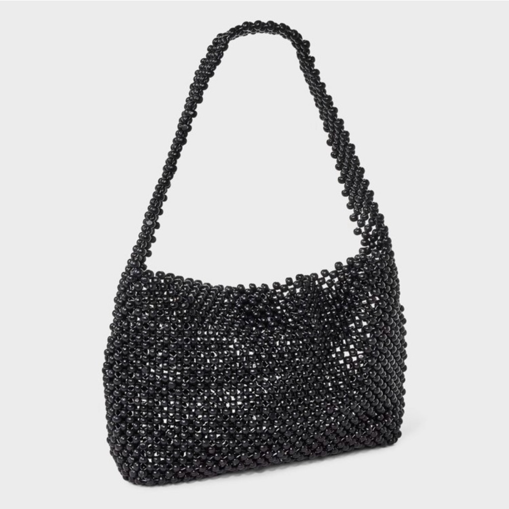 Black Beaded Bag A New Day - Picture 6 of 8